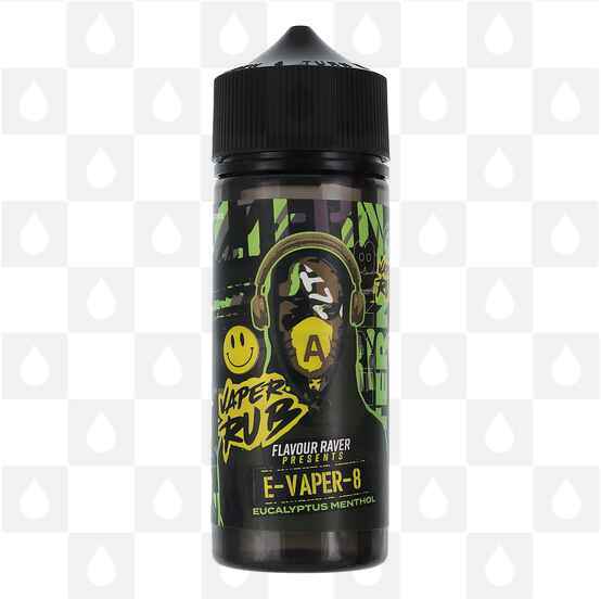Vaper Rub | E-Vaper-8 by Flavour Raver E Liquid | 50ml & 100ml Short Fill, Strength & Size: 0mg • 100ml (120ml Bottle)