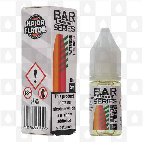 Watermelon X Energy Ice | Blends by Bar Series E Liquid | Nic Salt, Strength & Size: 10mg • 10ml