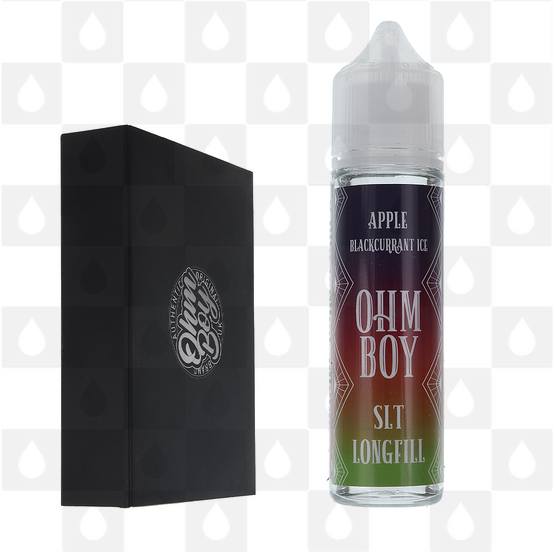 Apple Blackcurrant Ice by Ohm Boy SLT | 60ml Longfill, Nicotine Type: Nicotine Salt, Strength & Size: 14mg Salt • 60ml • Inc Shots (50/50)