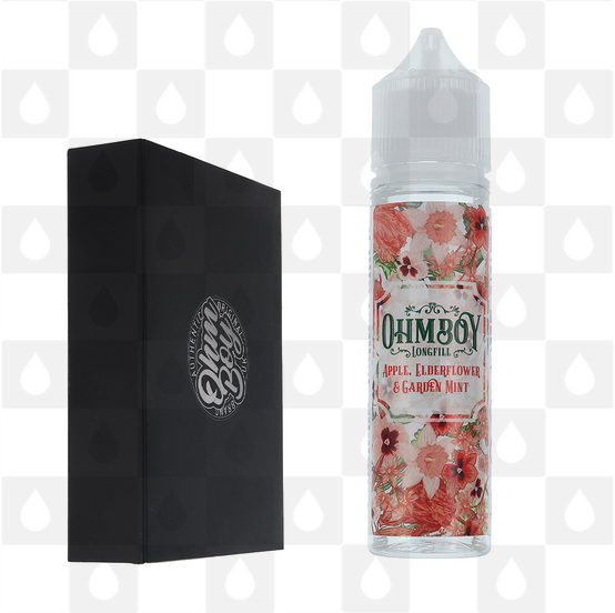Apple Elderflower Garden Mint by Ohm Boy Volume II | 60ml Longfill, Nicotine Type: Regular Nicotine, Strength & Size: 06mg • 60ml • Inc Shots (50/50)