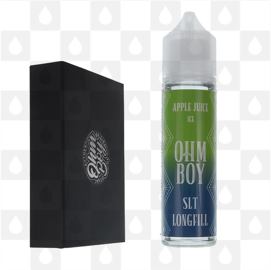 Apple Juice Ice by Ohm Boy SLT | 60ml Longfill, Nicotine Type: Nicotine Salt, Strength & Size: 10mg Salt • 60ml • Inc Shots (50/50)