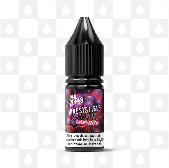 Grape + Mixed Berry by Irresistible Grape E Liquid | Nic Salt, Strength & Size: 20mg • 10ml