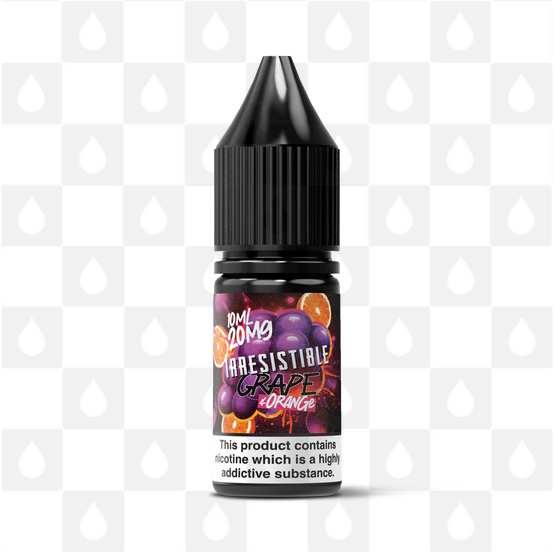 Grape + Orange by Irresistible Grape E Liquid | Nic Salt, Strength & Size: 10mg • 10ml