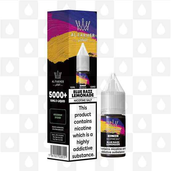 Blue Razz Lemonade by Al Fakher E Liquid | 10ml Nic Salt, Strength & Size: 10mg • 10ml