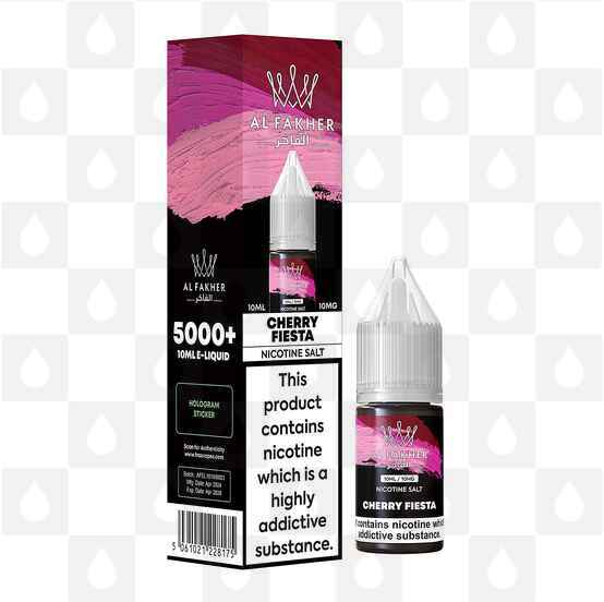 Cherry Fiesta by Al Fakher E Liquid | 10ml Nic Salt, Strength & Size: 20mg • 10ml