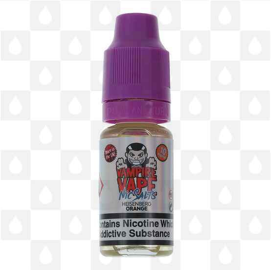 Heisenberg Orange by Vampire Vape E Liquid | 10ml Nic Salt, Strength & Size: 10mg • 10ml