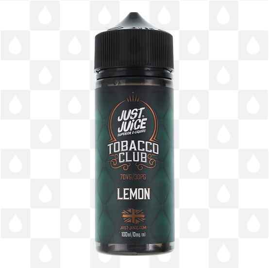 Lemon | Tobacco Club by Just Juice E Liquid | 100ml Short Fill, Strength & Size: 0mg • 100ml (120ml Bottle)