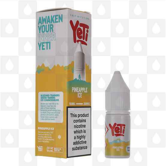 Pineapple Ice | Yeti Summit Series E Liquid | Nic Salt, Strength & Size: 10mg • 10ml