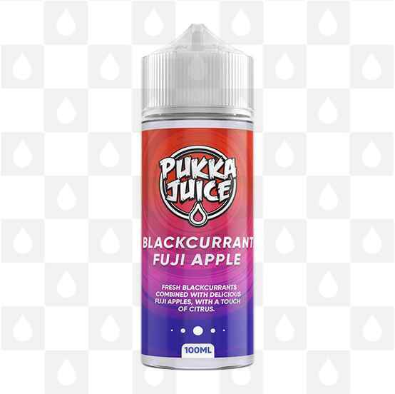 Blackcurrant Fuji Apple by Pukka Juice E Liquid | 100ml Shortfill, Strength & Size: 0mg • 100ml (120ml Bottle)