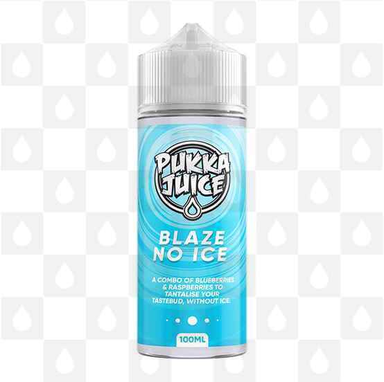 Blaze No Ice by Pukka Juice E Liquid | 100ml Shortfill, Strength & Size: 0mg • 100ml (120ml Bottle)