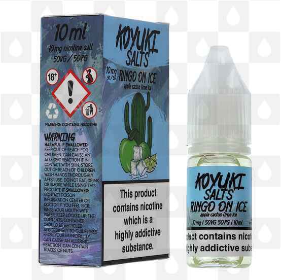 Ringo On Ice by Koyuki E Liquid | 10ml Nic Salt, Strength & Size: 10mg • 10ml