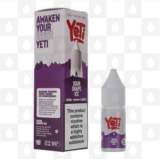 Sour Grape Ice | Yeti Summit Series E Liquid | Nic Salt, Strength & Size: 10mg • 10ml