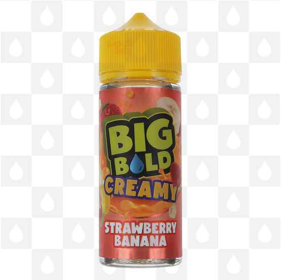Strawberry Banana | Creamy by Big Bold E Liquid | 100ml Short Fill