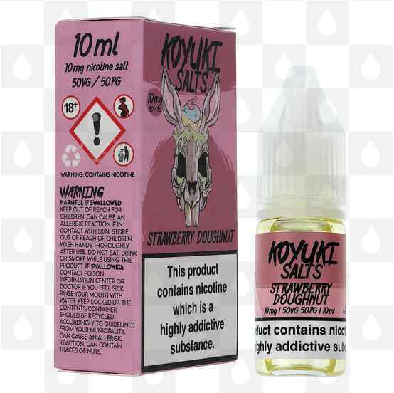 Strawberry Doughnut by Koyuki E Liquid | 10ml Nic Salt, Strength & Size: 20mg • 10ml