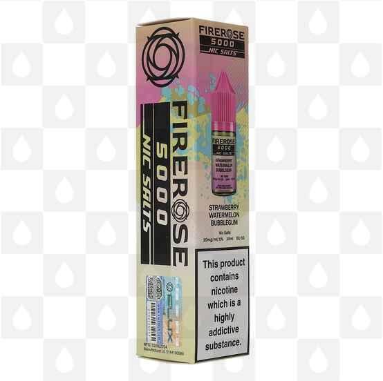 Strawberry Watermelon Bubblegum by Elux Firerose 5000 E Liquid | Nic Salt, Strength & Size: 20mg • 10ml