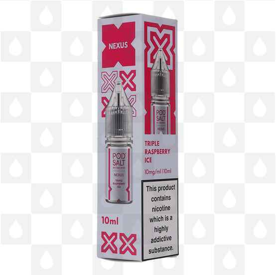 Triple Raspberry Ice by Nexus E Liquid | Nic Salt, Strength & Size: 05mg • 10ml