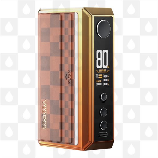 VooPoo Drag 5 Mod, Selected Colour: Sunset Orange
