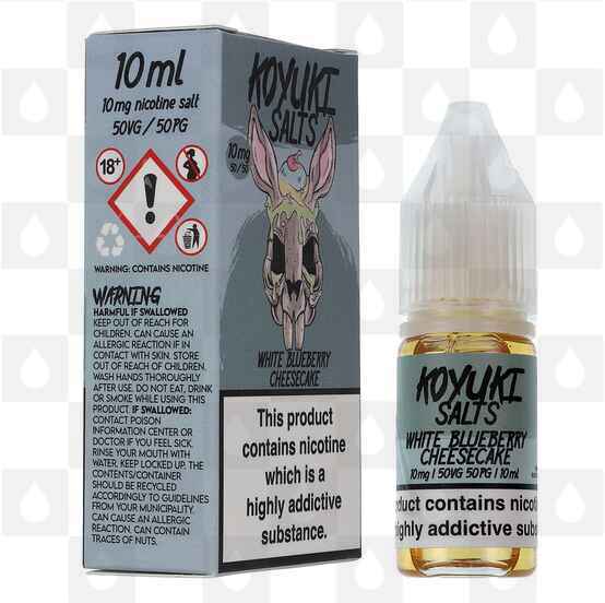White Blueberry Cheesecake by Koyuki E Liquid | 10ml Nic Salt, Strength & Size: 20mg • 10ml
