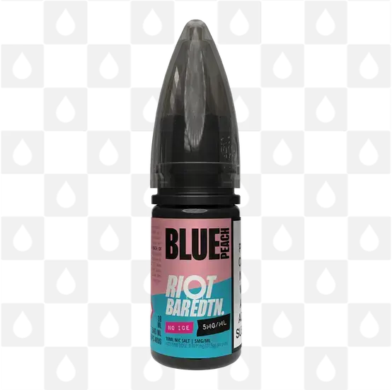 Blue Peach by Riot Bar EDTN E Liquid | Nic Salt, Strength & Size: 10mg • 10ml