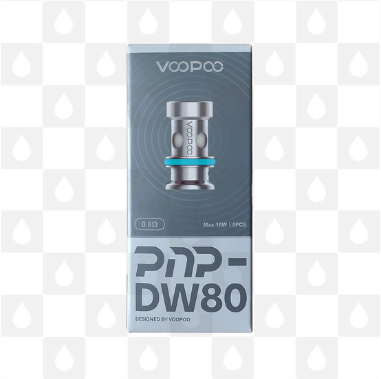 VooPoo PnP Replacement Coils, Ohms: PnP-DW80 Coils 0.8 Ohm (12-16W)