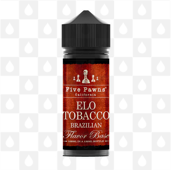 Elo Tobacco by Five Pawns E Liquid | 100ml Short Fill, Strength & Size: 0mg • 100ml (120ml Bottle)