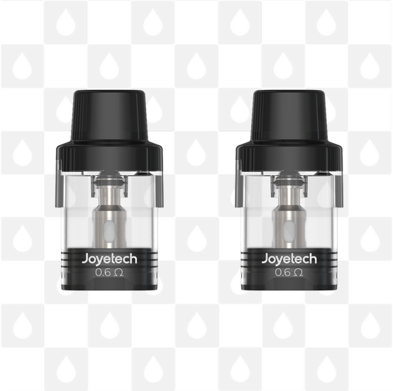 Joyetech EVIO M Pro Replacement Pods, Pod Type: 2 x 0.6 Ohm Pods (Built-In Coil)