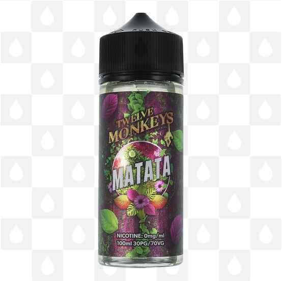 Matata by Twelve Monkeys Vapor Co E Liquid | 100ml Short Fill, Strength & Size: 0mg • 100ml (120ml Bottle)