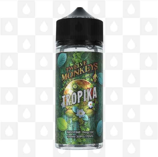Tropika by Twelve Monkeys Vapor Co E Liquid | 100ml Short Fill, Strength & Size: 0mg • 100ml (120ml Bottle)
