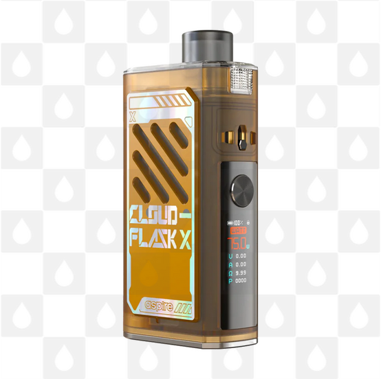 Aspire Cloudflask X Kit, Selected Colour: Amber