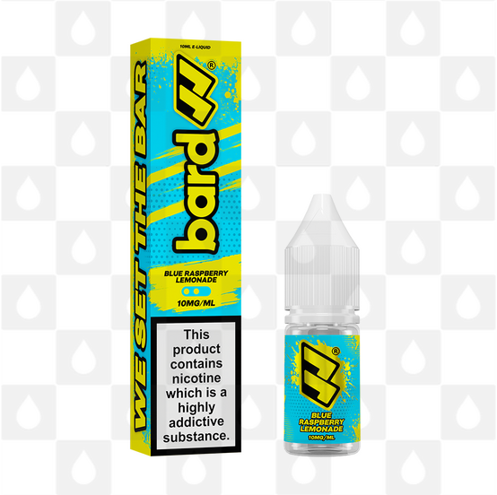 Blue Raspberry Lemonade by Bard E Liquid | 10ml Nic Salt, Strength & Size: 10mg • 10ml