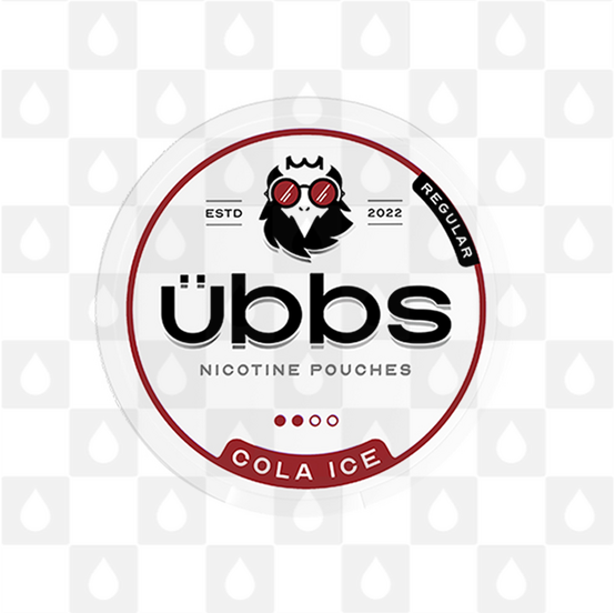 Cola Ice by Ubbs | Nicotine Pouches, Strength & Size: 20 x 6mg Pouches