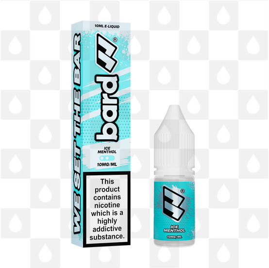 Ice Menthol by Bard E Liquid | 10ml Nic Salt, Strength & Size: 10mg • 10ml