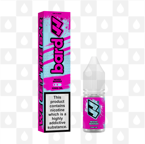 Mixed Berries by Bard E Liquid | 10ml Nic Salt, Strength & Size: 20mg • 10ml