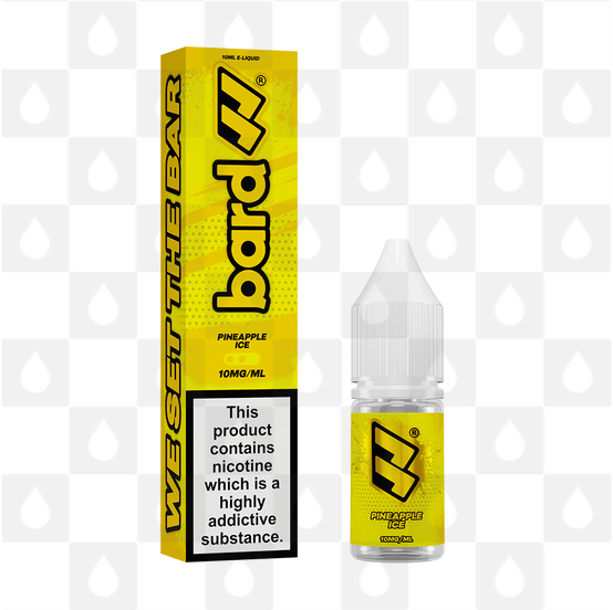 Pineapple Ice by Bard E Liquid | 10ml Nic Salt, Strength & Size: 10mg • 10ml