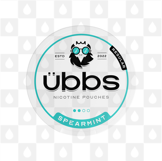 Spearmint by Ubbs | Nicotine Pouches, Strength & Size: 20 x 6mg Pouches