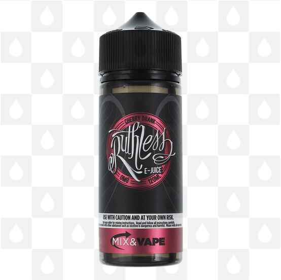 Cherry Drank by Ruthless E Liquid | 100ml Short Fill, Strength & Size: 0mg • 100ml (120ml Bottle)