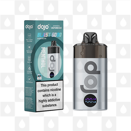 Dojo Blast 6000 by Vaporesso | Pre-Filled Vape Kit, Strength & Puff Count: 20mg • 6000 Puffs, Flavour: Menthol