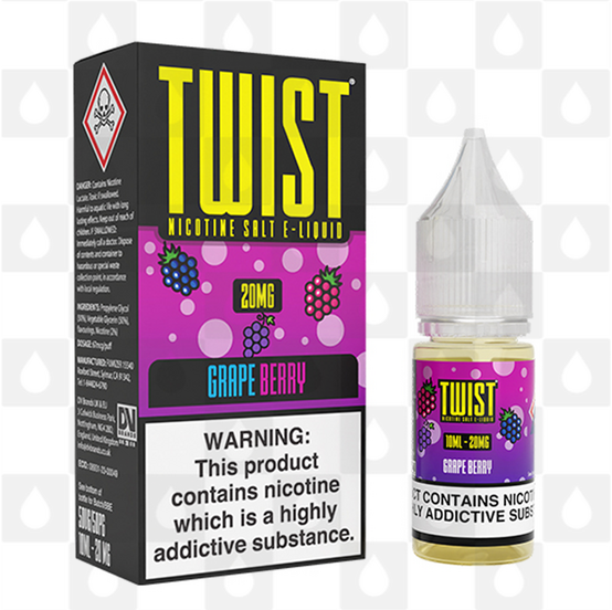 Gape Berry by Twist E Liquid | 10ml Nic Salt, Strength & Size: 20mg • 10ml