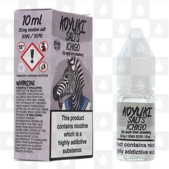 Ichigo by Koyuki E Liquid | 10ml Nic Salt, Strength & Size: 10mg • 10ml