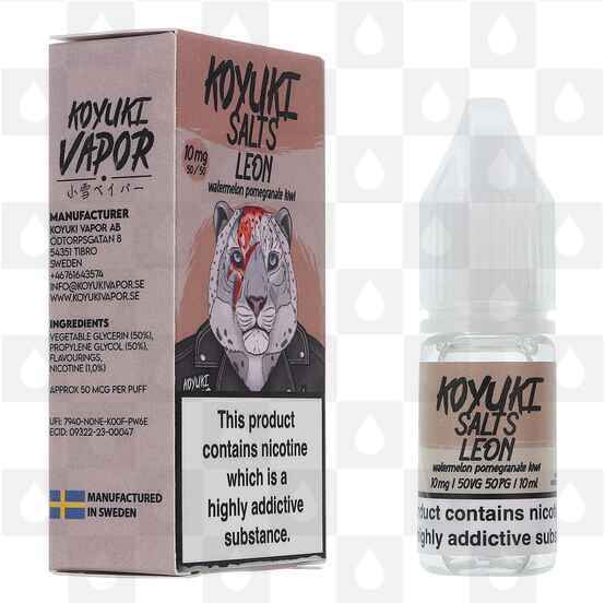 Leon by Koyuki E Liquid | 10ml Nic Salt, Strength & Size: 20mg • 10ml
