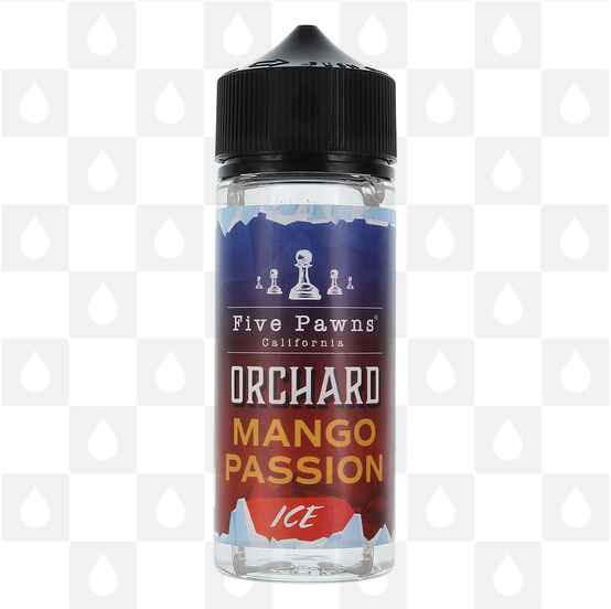 Mango Passion Ice | Orchard Blends by Five Pawns E Liquid | 100ml Short Fill, Strength & Size: 0mg • 100ml (120ml Bottle)