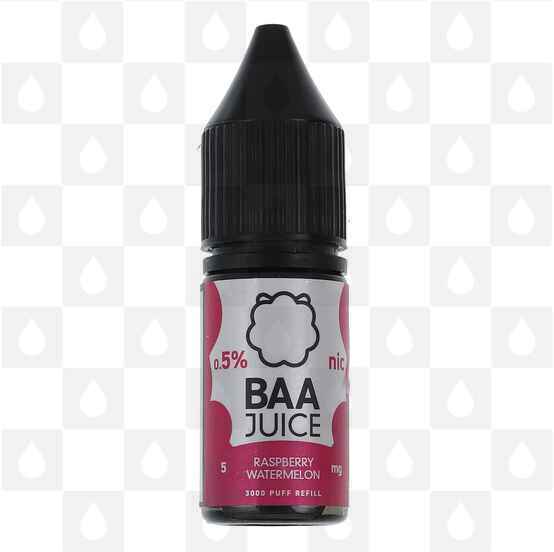 Raspberry Watermelon Nic Salt by Baa Juice E Liquid | 10ml Bottles, Strength & Size: 05mg • 10ml