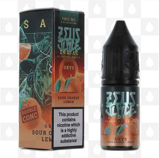 Sour Orange Lemon | Oxys by Zeus Juice E Liquid | 10ml Nic Salt, Strength & Size: 20mg • 10ml