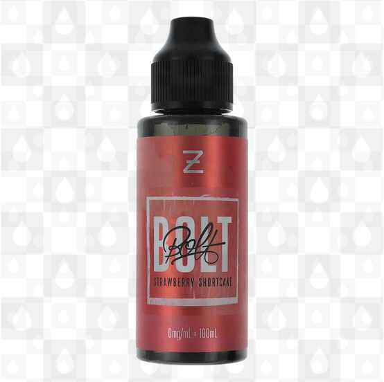 Strawberry Shortcake by Bolt E Liquid | 50ml & 100ml Short Fill, Strength & Size: 0mg • 100ml (120ml Bottle) - Out Of Date