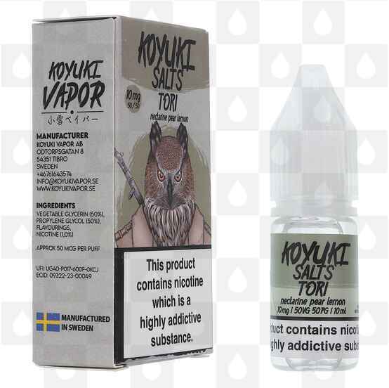 Tori by Koyuki E Liquid | 10ml Nic Salt, Strength & Size: 10mg • 10ml