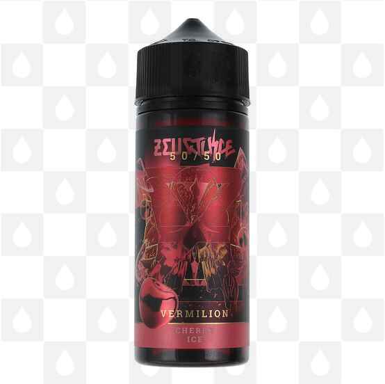 Vermilion by Zeus Juice E Liquid | 50ml & 100ml Short Fill, Strength & Size: 00mg • 100ml (120ml Bottle) • 50/50