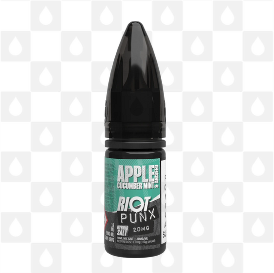 Apple, Cucumber, Mint & Aniseed | Punx S:ALT by Riot Squad E Liquid | 10ml Bottles, Strength & Size: 20mg • 10ml