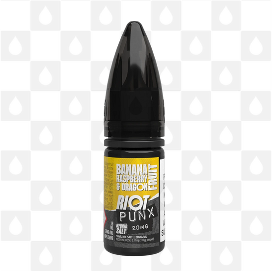 Banana, Raspberry & Dragonfruit | Punx S:ALT by Riot Squad E Liquid | 10ml Bottles, Strength & Size: 10mg • 10ml