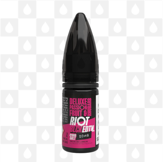 Deluxe Passionfruit & Rhubarb S:ALT by Riot Squad E Liquid | 10ml Bottles, Strength & Size: 10mg • 10ml