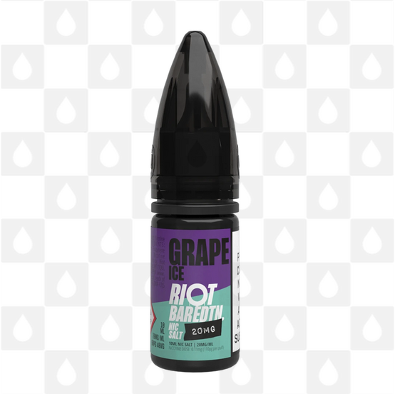 Grape Ice by Riot Bar EDTN E Liquid | Nic Salt, Strength & Size: 10mg • 10ml